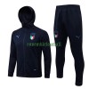 Italie - Hoodie Ensemble Vestes d'Entraînement 22-23 Bleue Pour Homme